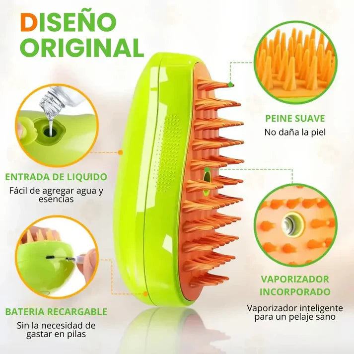 SteamGroom™ Pet Brush
