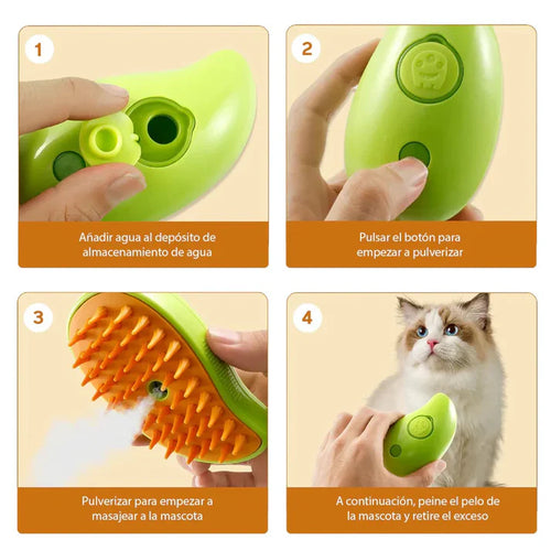 SteamGroom™ Pet Brush